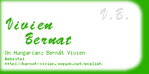 vivien bernat business card